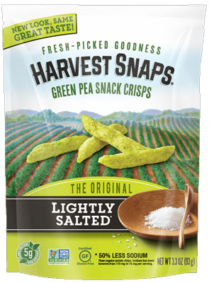 HARVEST SNAP PEA LIGHTLY SALTD
