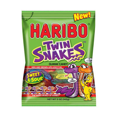 TWIN SNAKES GUMMI CANDY