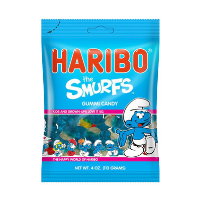 SMURFS GUMMI CANDY