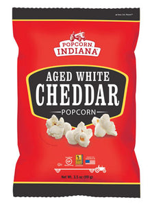 AGED WHITE CHEDDAR CHEESE POPCORN