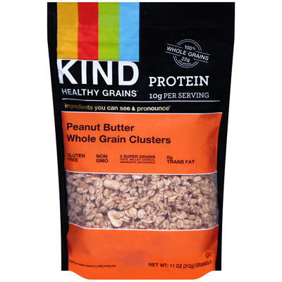 CLUSTERS PEANUT BUTTER WHOLE GRAIN