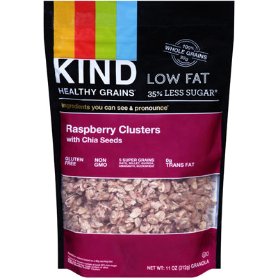 CLUSTER RASPBERRY WITH CHIA SEEDS