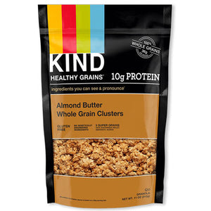 CLUSTERS ALMOND BUTTER WHOLE GRAIN