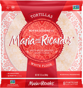 ORGANIC WHITE FLOUR TORTILLAS