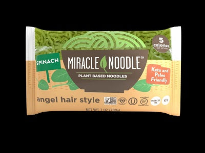 SPINACH ANGEL HAIR NOODLE
