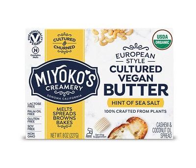 EUROPEAN STYLE CULTURED VEGAN BUTTER