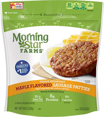 MAPLE FLAVORED SAUSAGE PATTIES