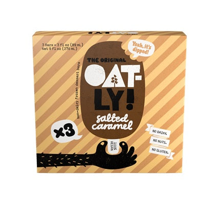 OATLY FRZN BAR SALTED CARAMEL 3ct