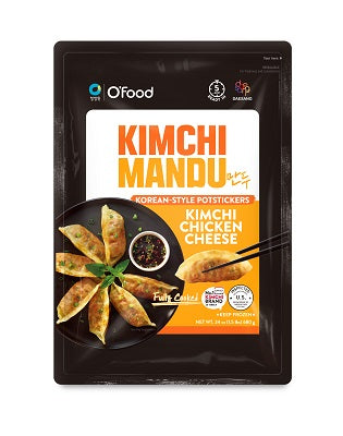 KIMCHI CHICKEN CHEESE MANDU