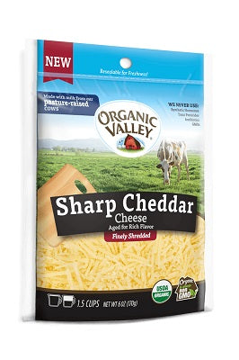 SHARP CHEDDAR CHEESE SHREDDED