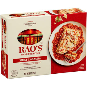 RAO SINGLE SERV MEAT LASAGNA