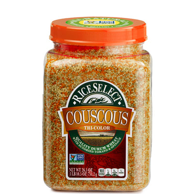TRI-COLOR COUSCOUS