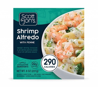 SHRIMP ALFREDO PASTA BOWL