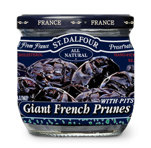 SEMI-DRY GIANT FRENCH PRUNES with PITS