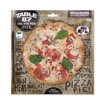 MUSHROOM TRUFFLE PIE PIZZA