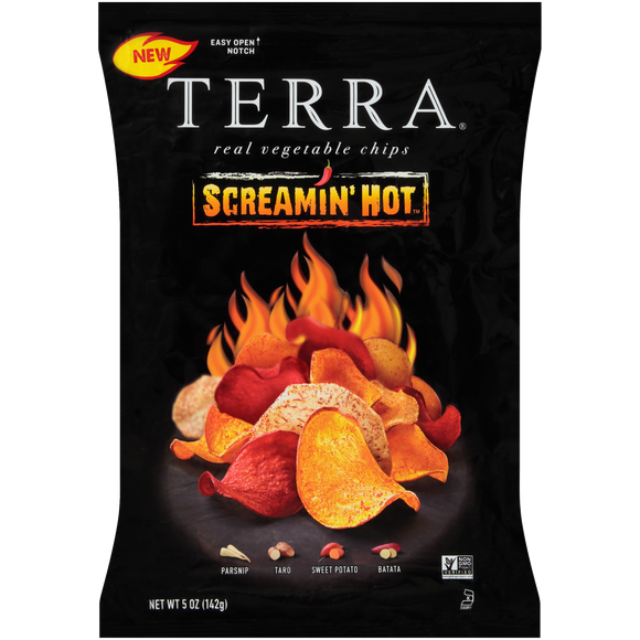 TERRA CHIP SCREAMIN HOT 5oz