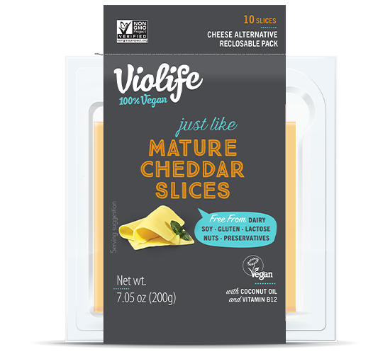 JUST LIKE MATURE CHEDDAR SLICES