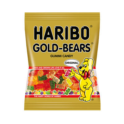 GOLD - BEARS GUMMI CANDY