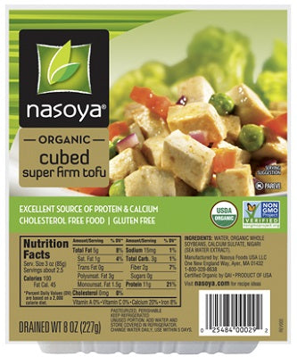 SUPER FIRM TOFU CUBED
